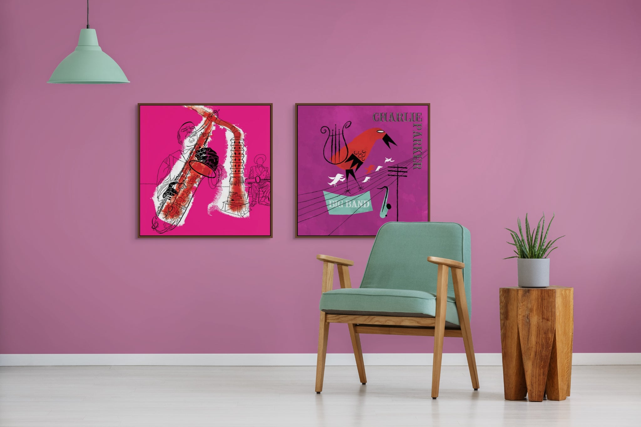 Charlie Parker, “Charlie Parker Big Band” Fine Art Print by David